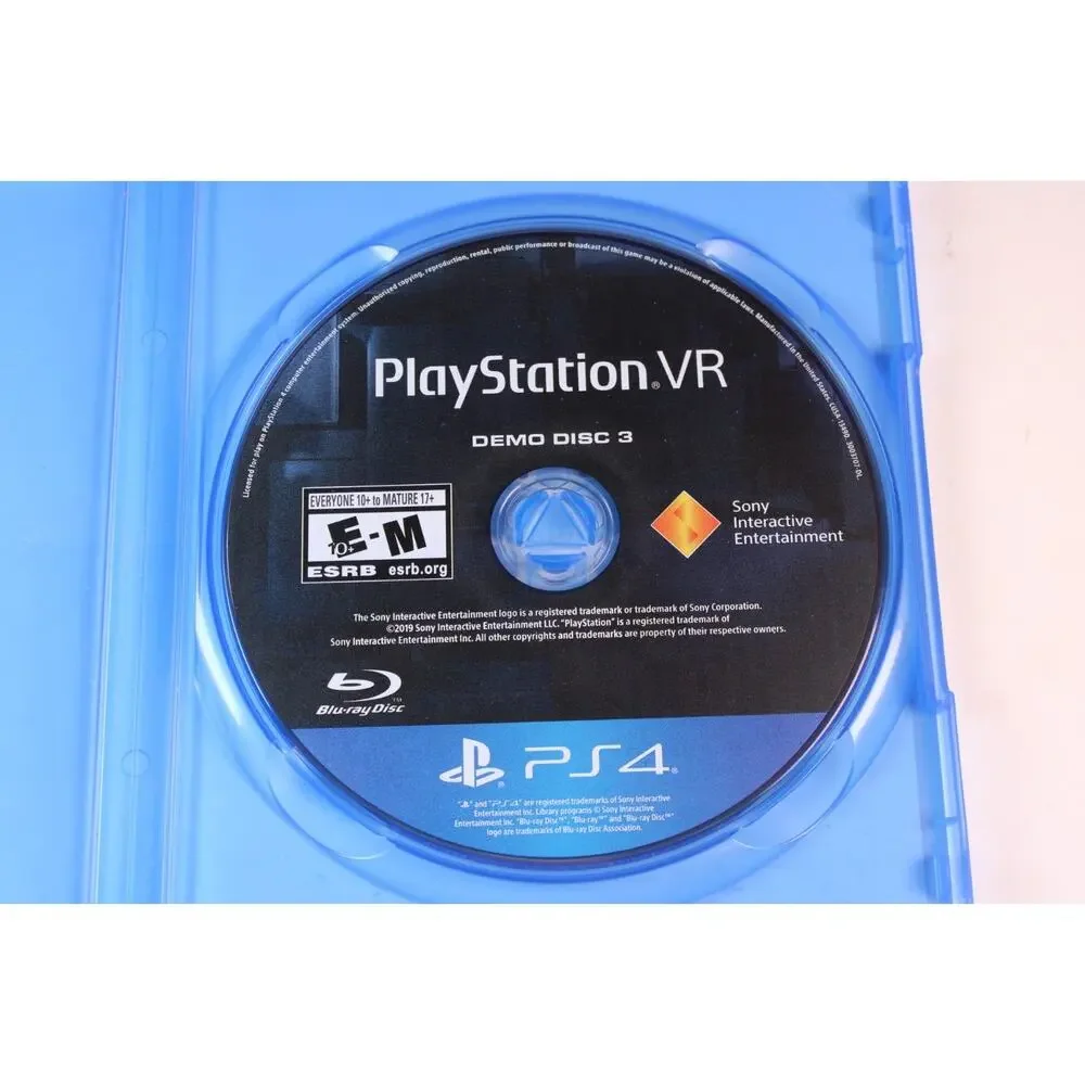 PlayStation VR Demo Disc 3 (2019) Sony PlayStation 4, PS4 PSVR